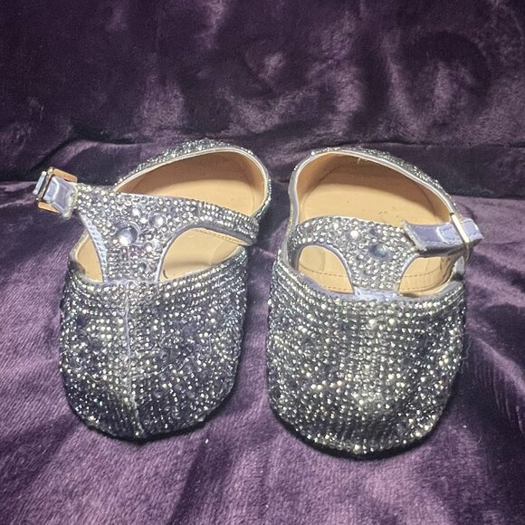 BETSEY JOHNSON | Purple Sparkly Ballet Flats | Size 7.5 - Picture 6 of 7